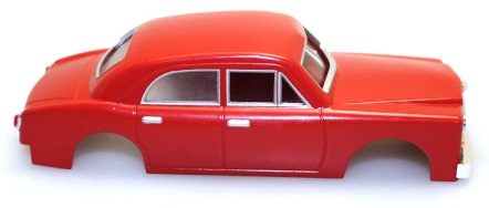 (image for) Shell - Red Sedan (O Scale E-Z Street)